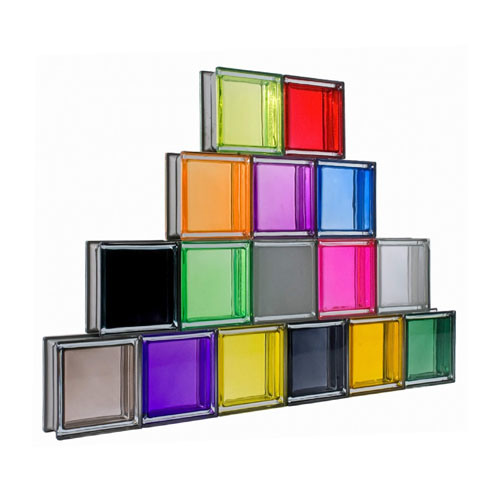 High Quality Clear Color Glass Block Glass Brick For Decoration Wall Building