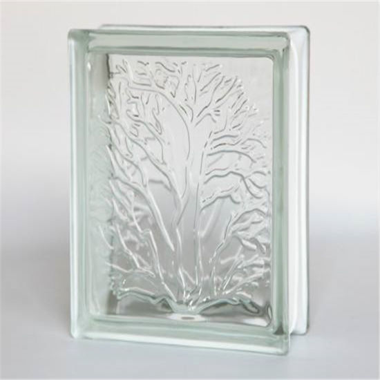 High Quality Colored Hollow Clear Stained Decorative Glass Block