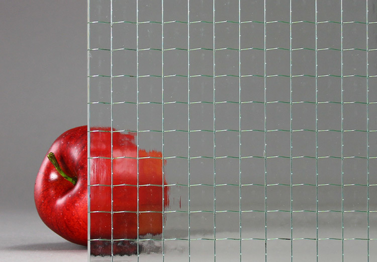 Safety Fireproof Wire Mesh Laminated Glass - Buy Wired Glass, Fire ...