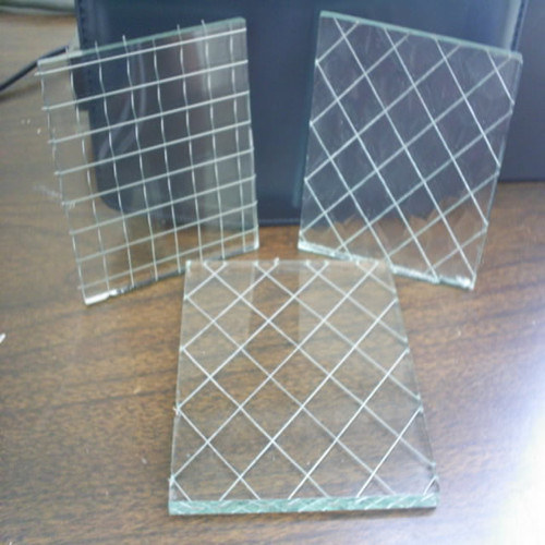 Laminated Wired Technique Mesh Metal Glass