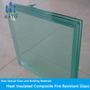Fire Rated Laminated Glass with Heat Insulation for Fire Place
