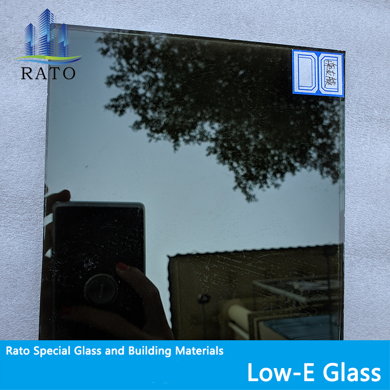 High Transmittance Clear Offline Golden Coated Low E Tempered Insulating Glazed Glass for Facade