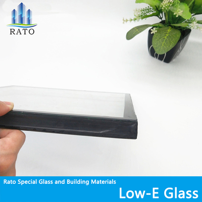 Low E Tempered Glass Durable Building Glass Strong Rolled Hard Glass