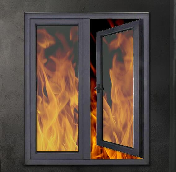 Why are fire rated windows widely used in engineering?
