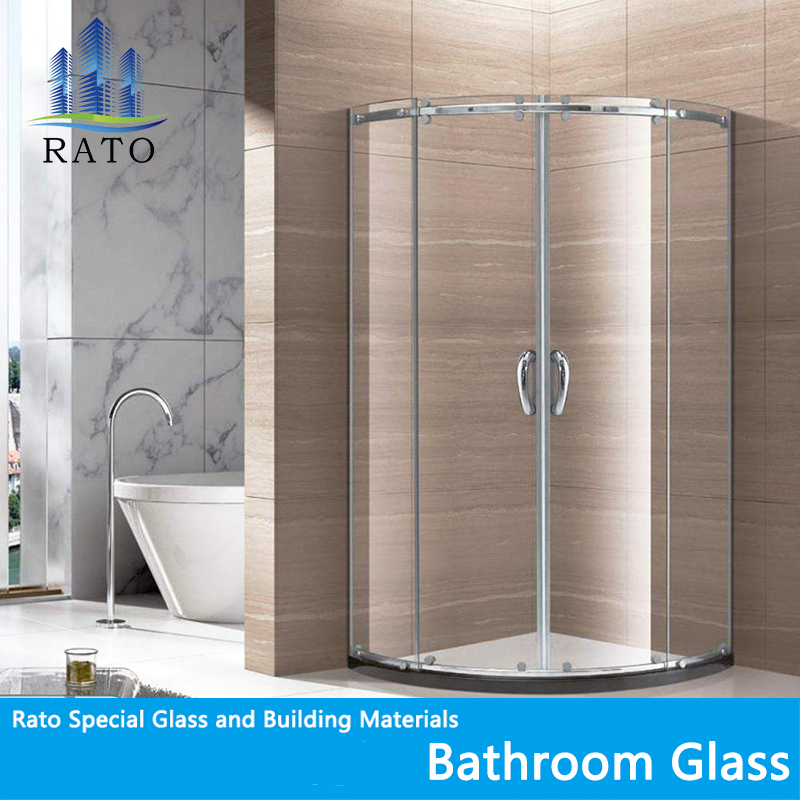 Factory Directly Selling Simple Glass Sliding Door Bathroom Luxury Shower Cabin with Frameless Glass Hinges Bath Room