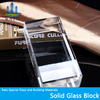 Real Color Crystal Glass Brick Color Glass Block for Wall Partition