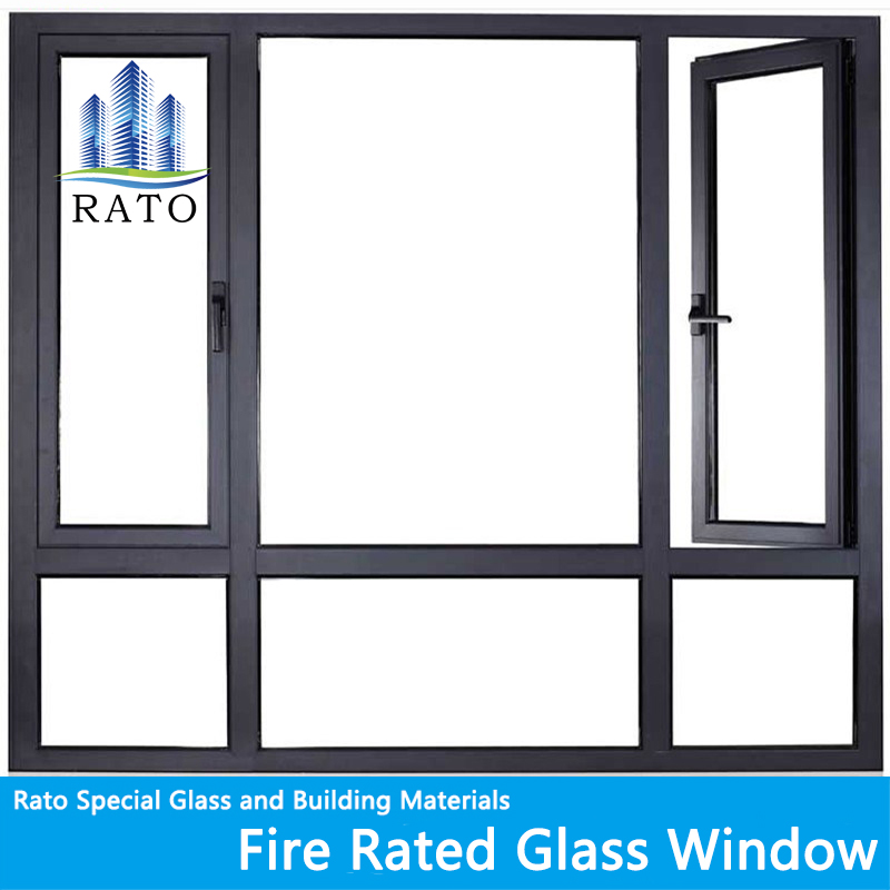  Best Quality Fire Rated Black Steel Window Design Customized High Performance Steel Frame Windows