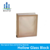 High Quality Clear Color Glass Block Glass Brick for Decoration Wall Building