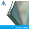 6+0.38+6mm Clear PVB Laminated Safety Glass for Window