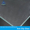 Anti Slip Walk on Flat Glass Stair Step, Laminated Glass