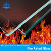 High Borosilicate 4.0 Tempered Glass 6mm 180 Min Fire Proof Glass