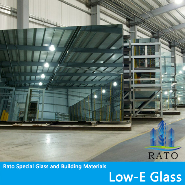 Low E Tempered Glass Durable Building Glass Strong Rolled Hard Glass