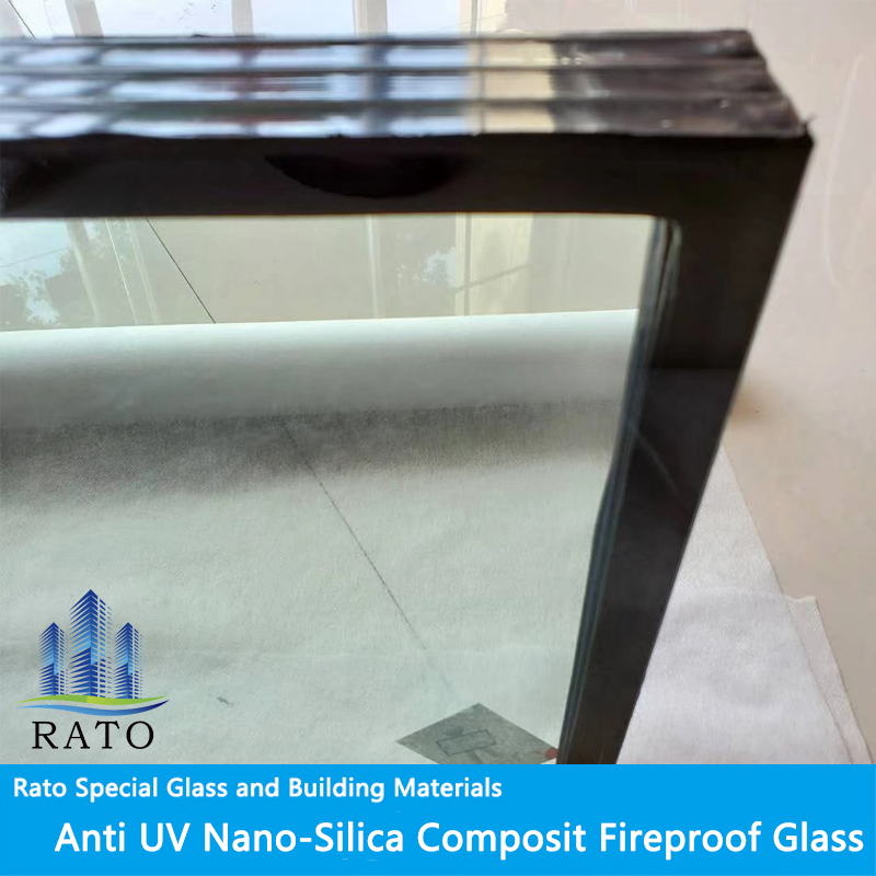 Fire Resistant Glass for Vision Panel of Fire Doors