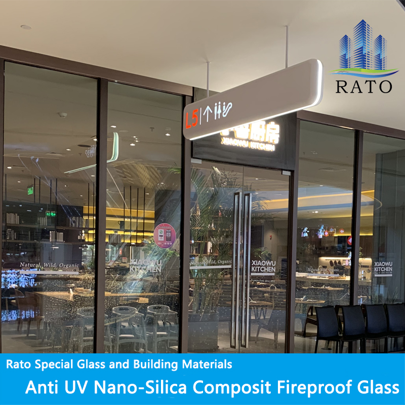 Fire Rated Heat Insulated Glass for Fire Doors and Windows