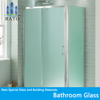 8-15mm Flat And Curved Bathroom Glass