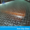 Clear Ultra Clear Anti Slip Tempered Laminated Frosted Glass Floor and Stairs